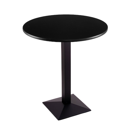Holland Bar Stool Co 36" 217 Black Table, 36" dia. Top 21736BW36R